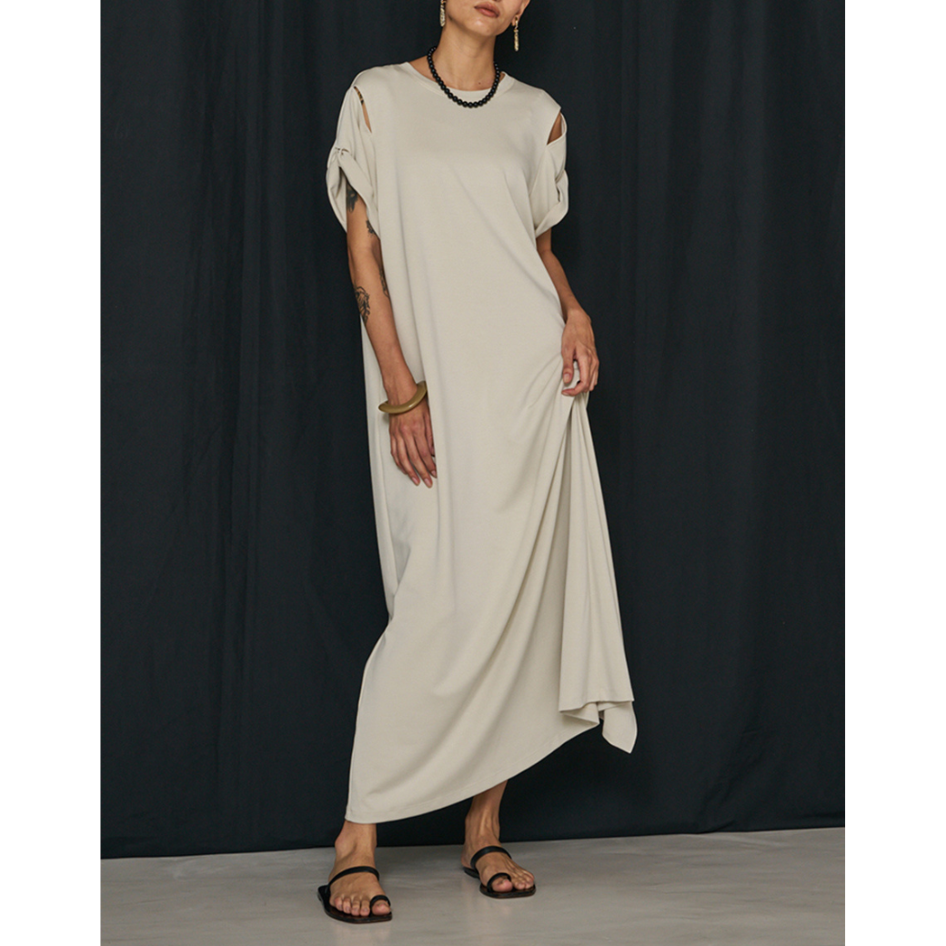 【予約販売】YENN EYELETS TEE DRESS Y261-52021