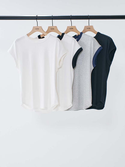 【予約販売】YENN SHORT SLEEVE RIB TEE Y261-81025