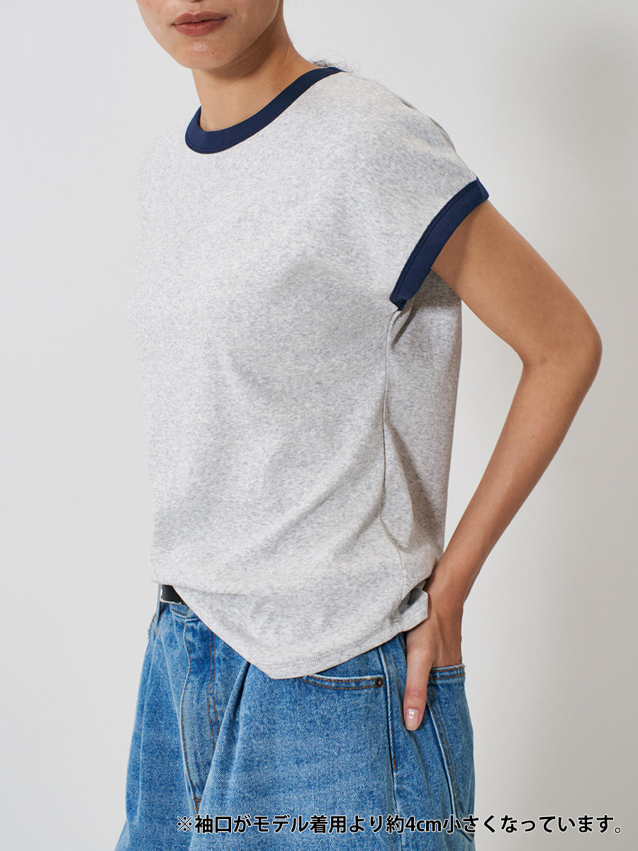 【予約販売】YENN SHORT SLEEVE RIB TEE Y261-81025