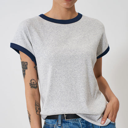 【予約販売】YENN SHORT SLEEVE RIB TEE Y261-81025