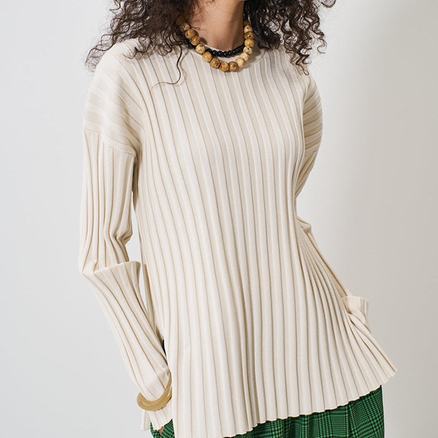【予約販売】YENN RIB KNIT LONG TEE Y261-91014