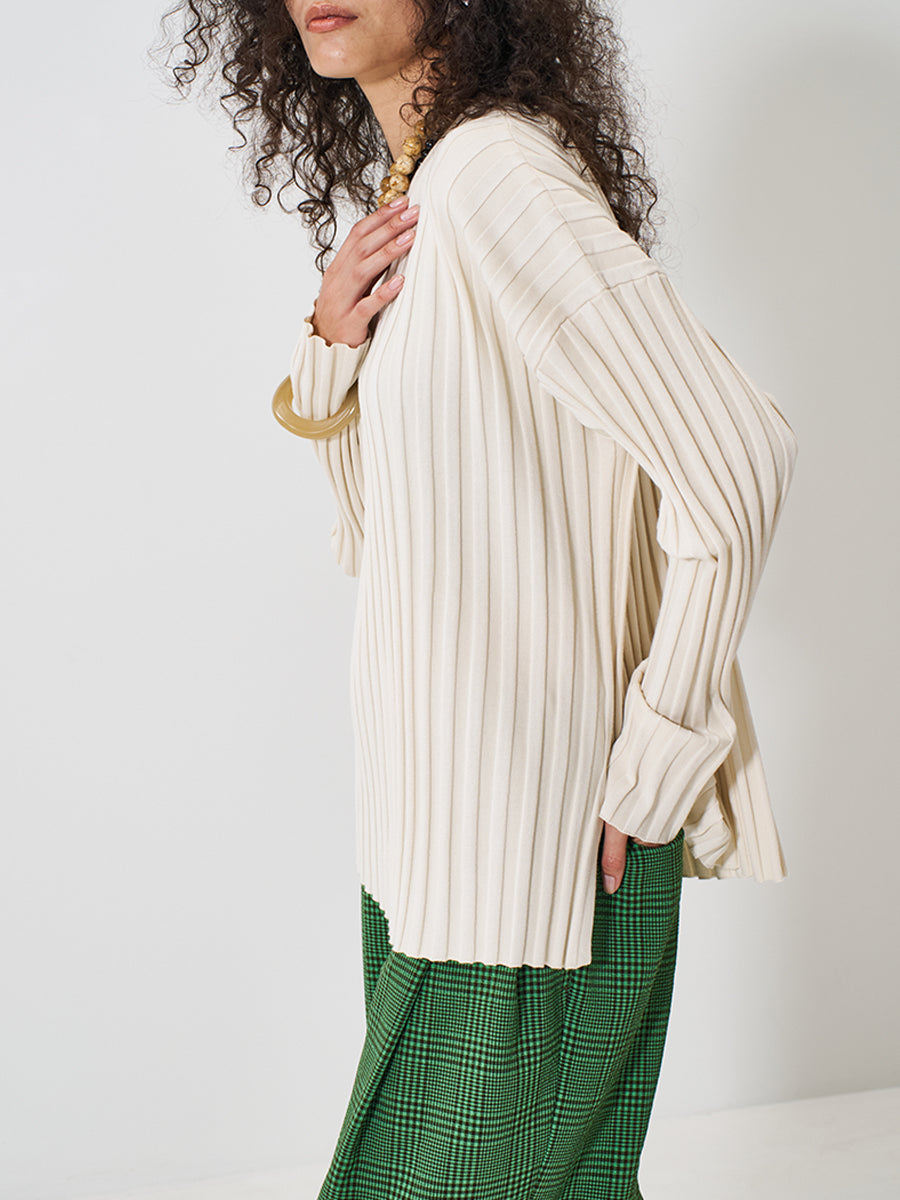 【予約販売】YENN RIB KNIT LONG TEE Y261-91014