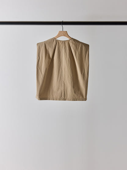 【予約販売】YENN SLEEVELESS SHIRT Y262-11040