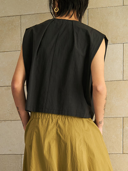 【予約販売】YENN SLEEVELESS SHIRT Y262-11040