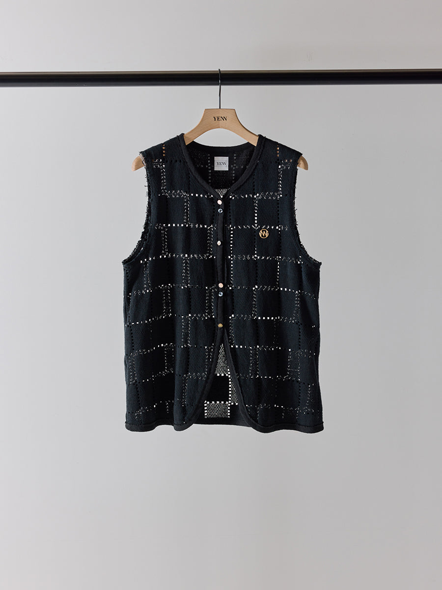 【予約販売】YENN SLEEVELESS LACE TOP Y262-12045