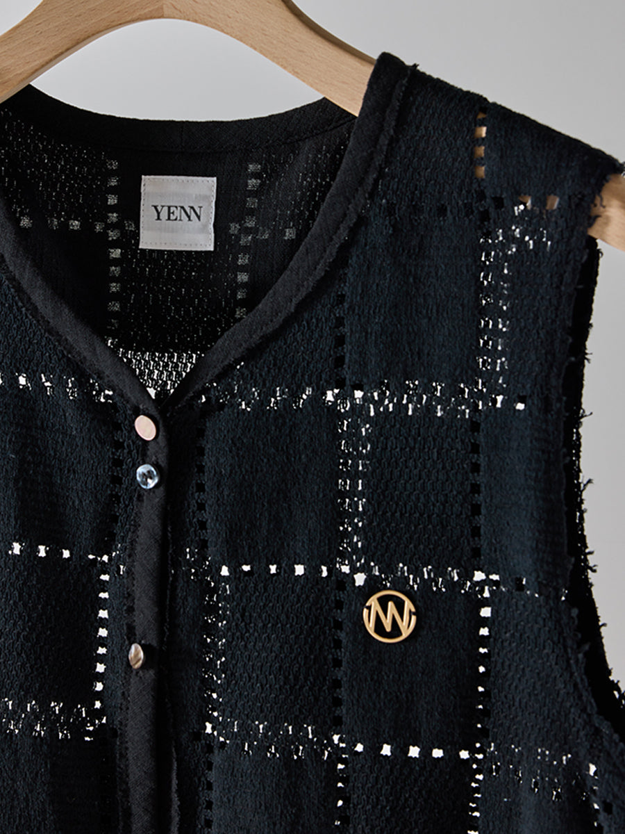 【予約販売】YENN SLEEVELESS LACE TOP Y262-12045