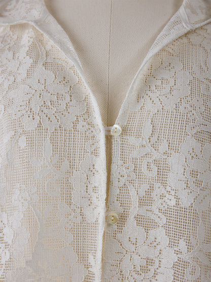 【予約販売】YENN PORTABLE LACE HOODIE Y262-12047