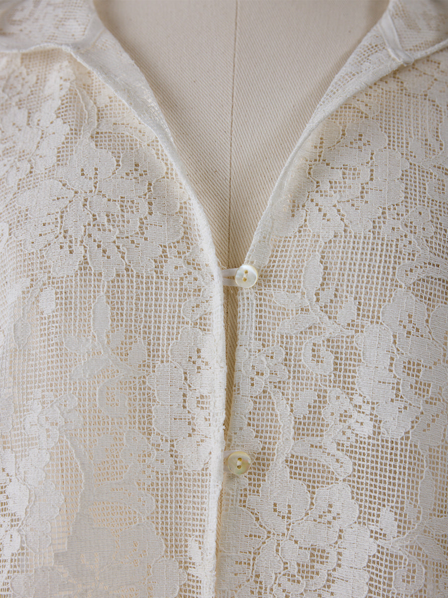 【予約販売】YENN PORTABLE LACE HOODIE Y262-12047