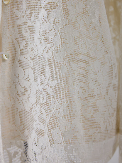 【予約販売】YENN PORTABLE LACE HOODIE Y262-12047