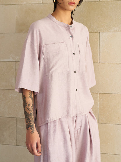 【予約販売】YENN BIG POCKET SHIRT Y262-12050