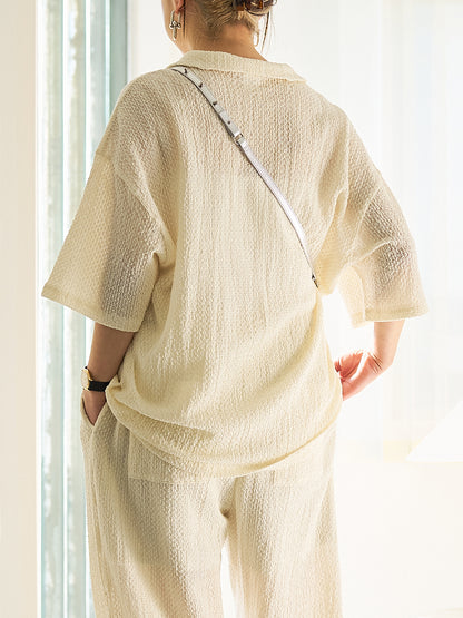 【予約販売】YENN KEY NECK BLOUSE Y262-12055