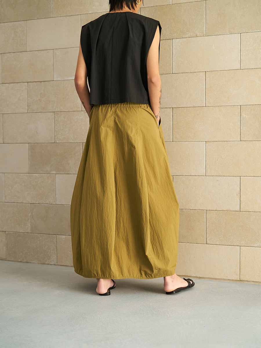 【予約販売】YENN VOLUME CURVE SKIRT Y262-22052