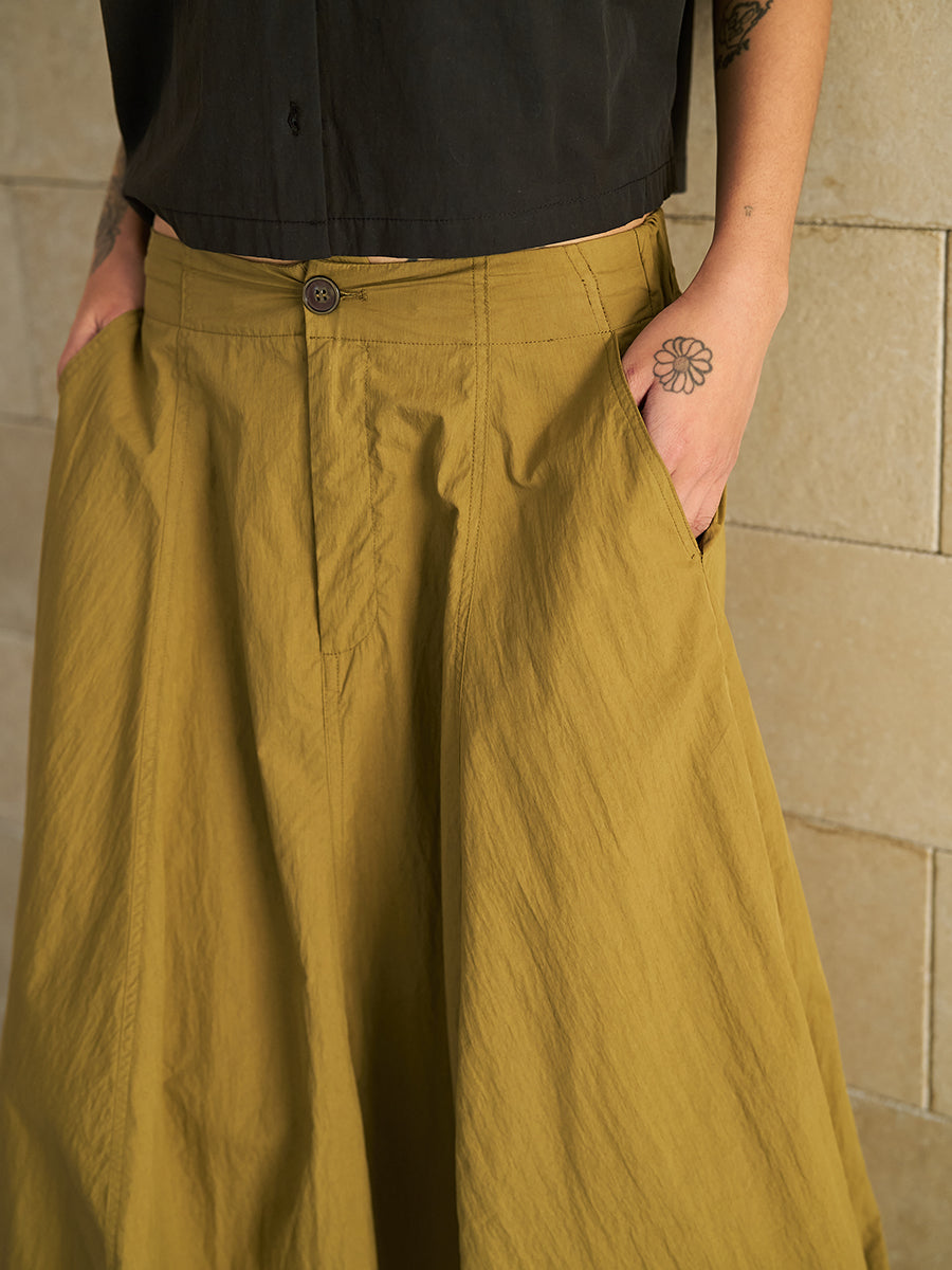 レディース 新品タグ付き☆YENN☆ VOLUME CURVE SKIRT ☆サイズ38