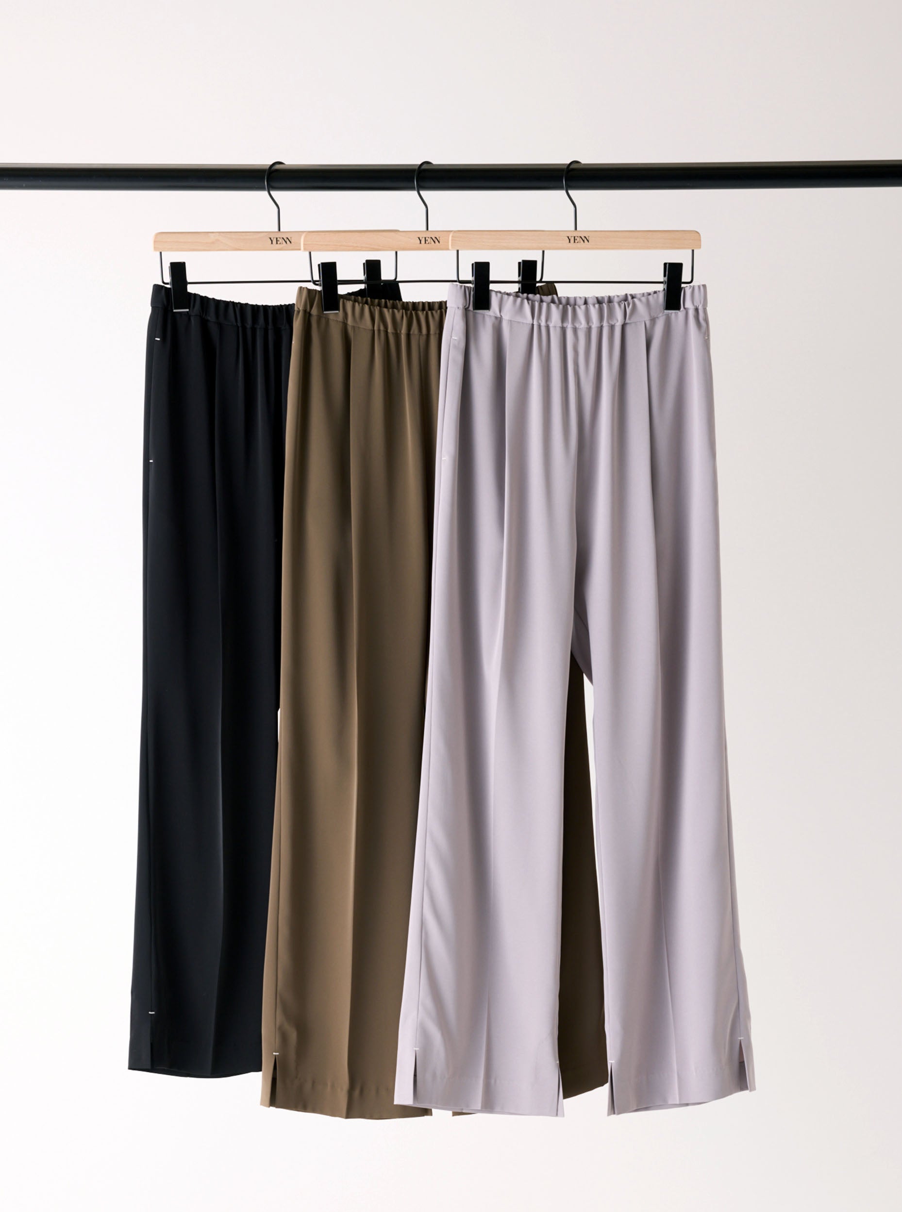 【予約販売】YENN SIDE SLIT SLACKS Y262-31039