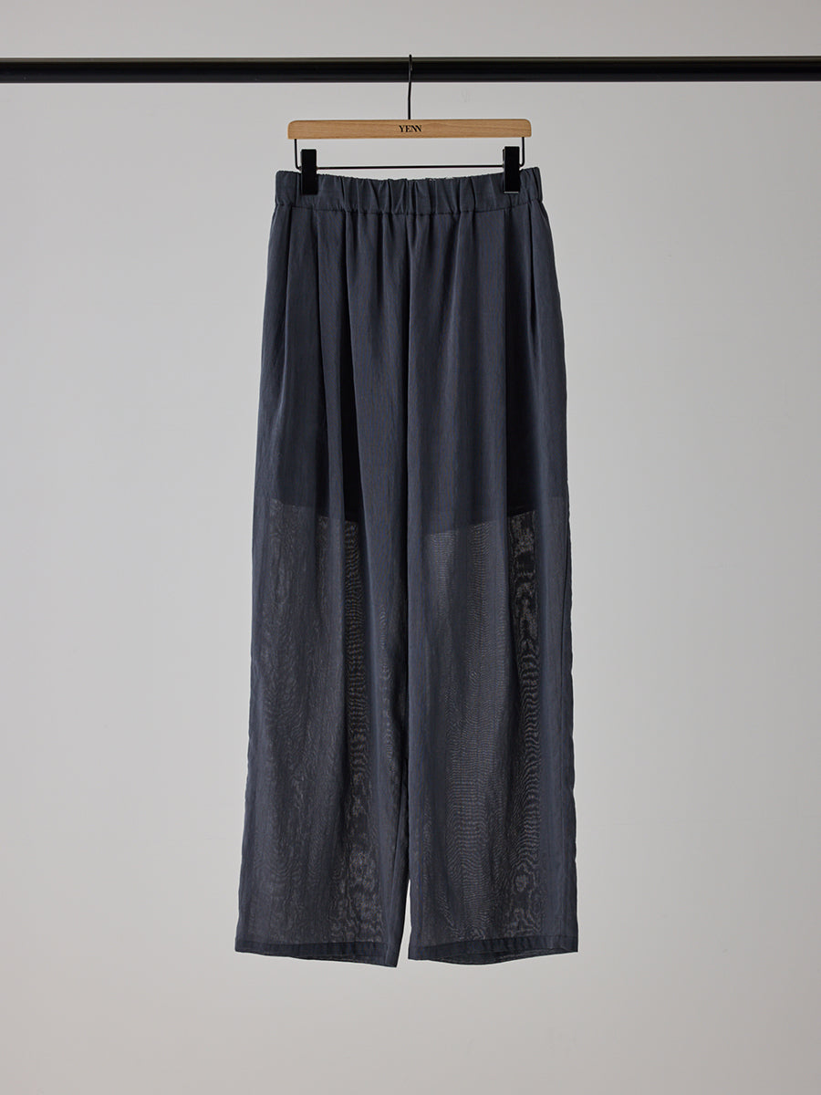 【予約販売】YENN SHEER STRIPE EASY PT Y262-31042