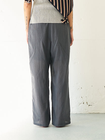 【予約販売】YENN SHEER STRIPE EASY PT Y262-31042