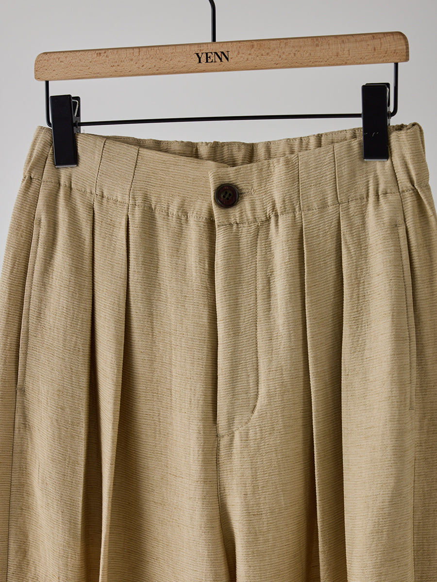 【予約販売】YENN VOLUME CURVE PANTS Y262-32051