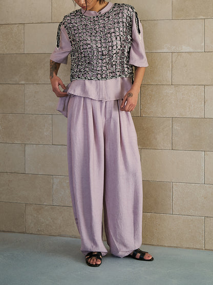 【予約販売】YENN VOLUME CURVE PANTS Y262-32051