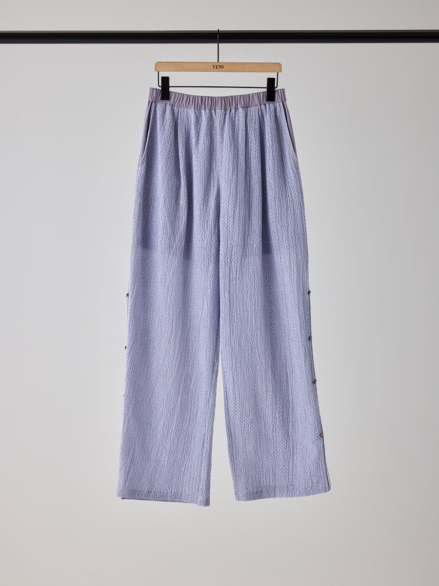 【予約販売】YENN SIDE EYELET PANTS Y262-32056