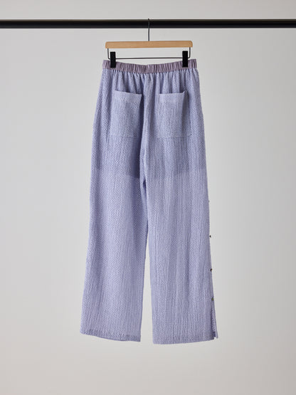 【予約販売】YENN SIDE EYELET PANTS Y262-32056