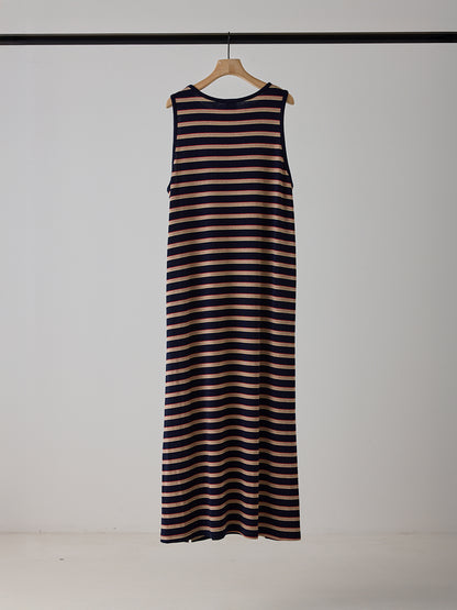 【予約販売】YENN STRIPE JERSEY DRESS Y262-51049