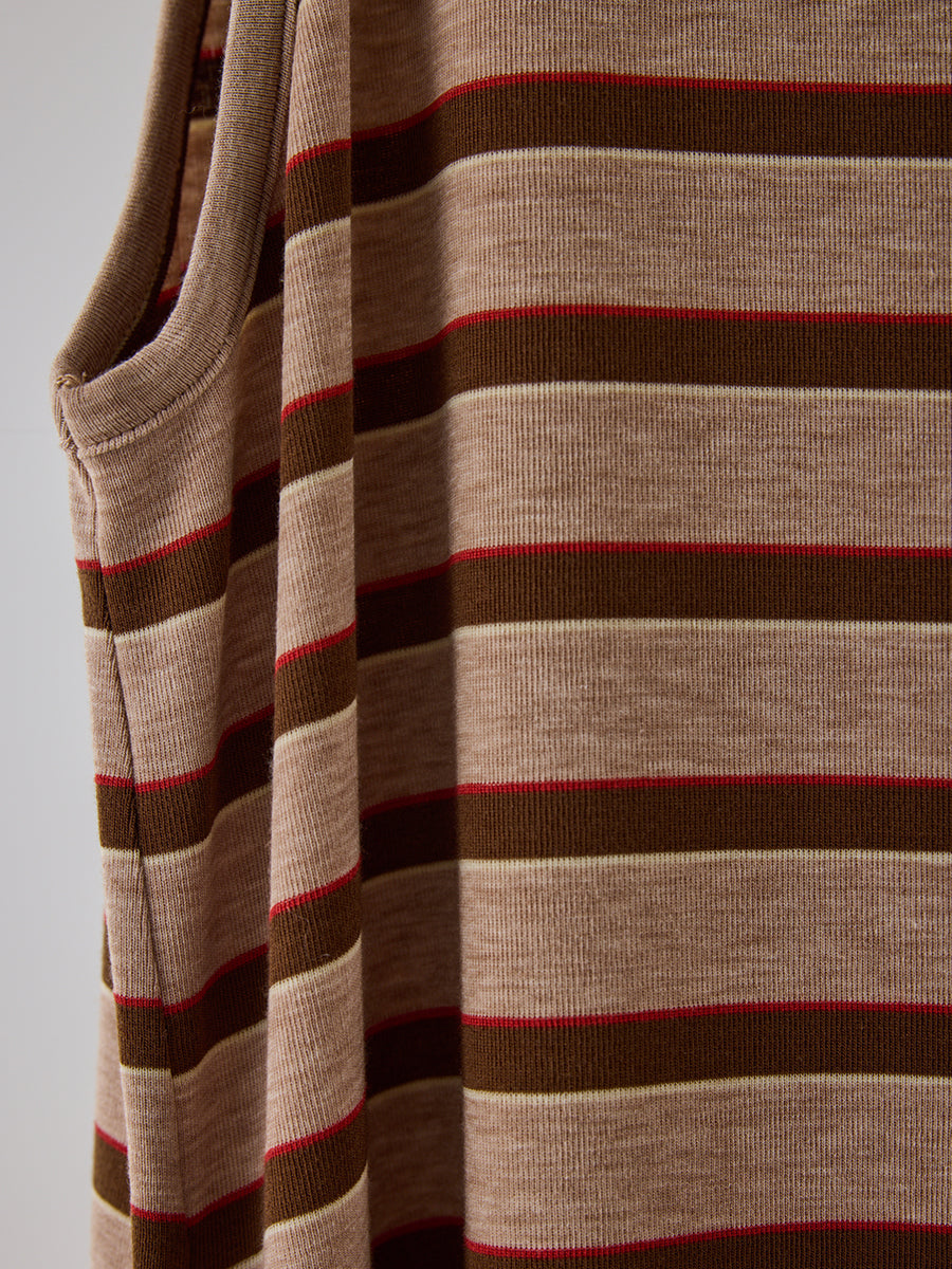 【予約販売】YENN STRIPE JERSEY DRESS Y262-51049