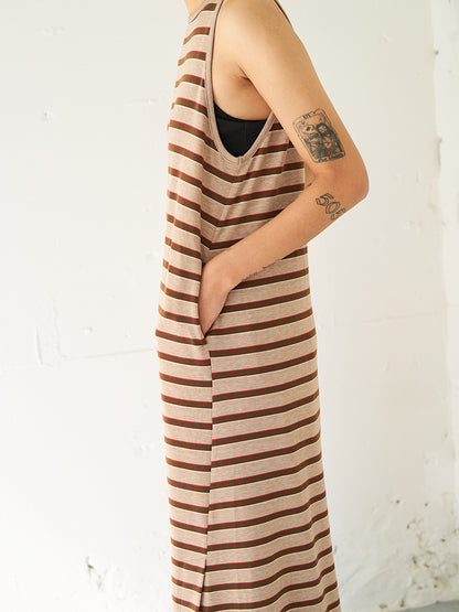 【予約販売】YENN STRIPE JERSEY DRESS Y262-51049
