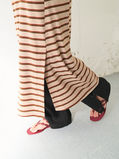 【予約販売】YENN STRIPE JERSEY DRESS Y262-51049