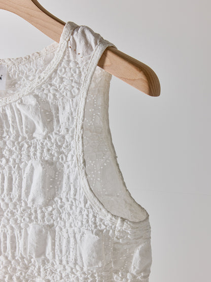 【予約販売】YENN SHRUNK LACE TANKTOP Y262-81053