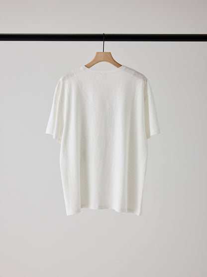 【予約販売】YENN LACE FRAME LOGO TEE Y262-81057