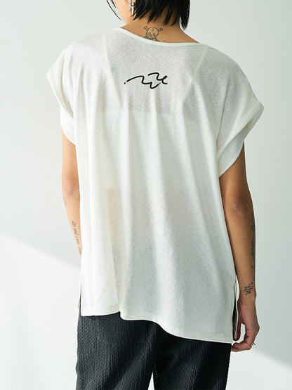 【予約販売】YENN TWIST PRINT TEE Y262-81058