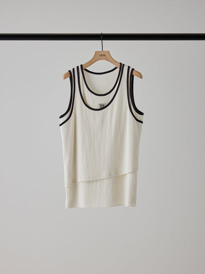 【予約販売】YENN COLOR LAYERED TANK Y262-82038