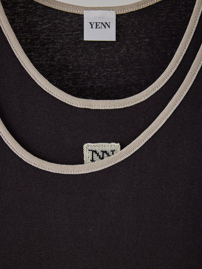 【予約販売】YENN COLOR LAYERED TANK Y262-82038