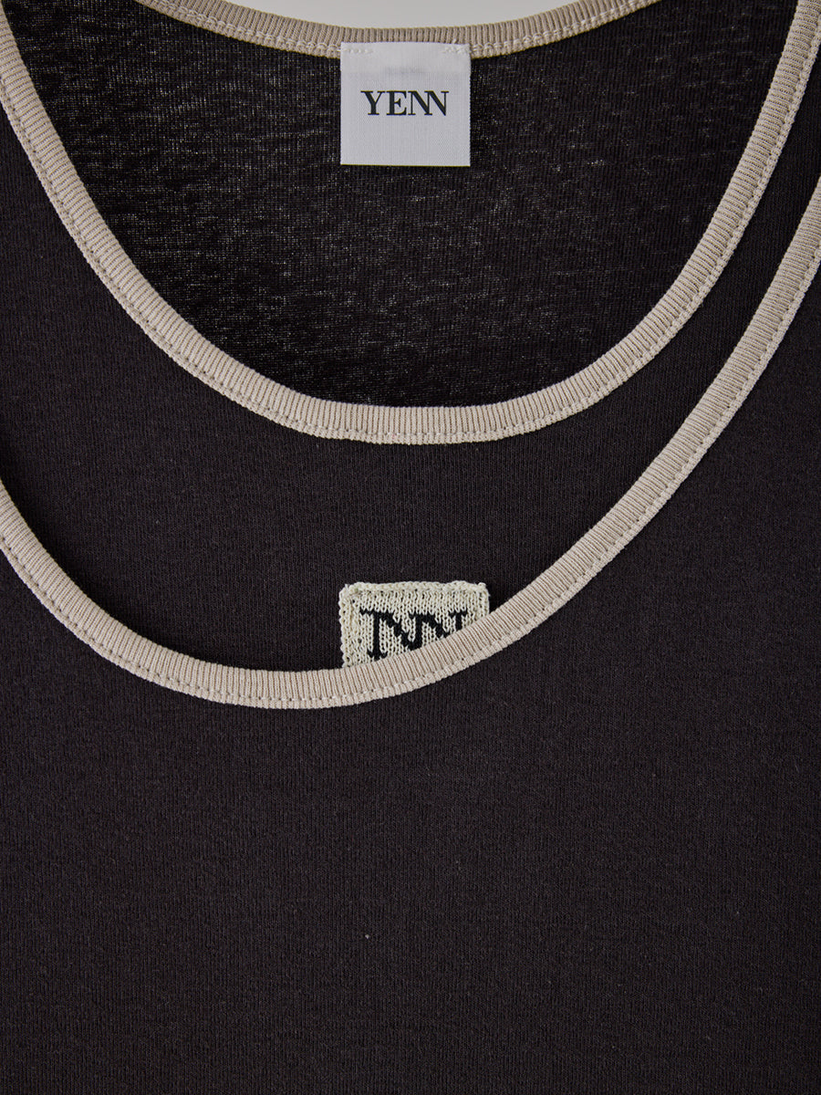 【予約販売】YENN COLOR LAYERED TANK Y262-82038