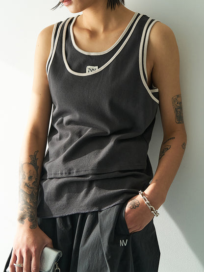 【予約販売】YENN COLOR LAYERED TANK Y262-82038