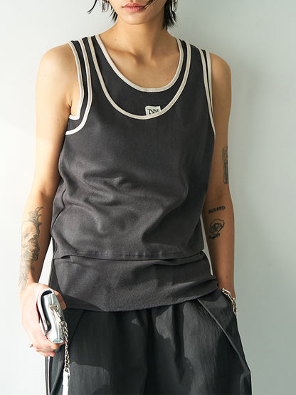 【予約販売】YENN COLOR LAYERED TANK Y262-82038