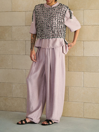 【予約販売】YENN CROCHET MESH TOPS Y262-91059