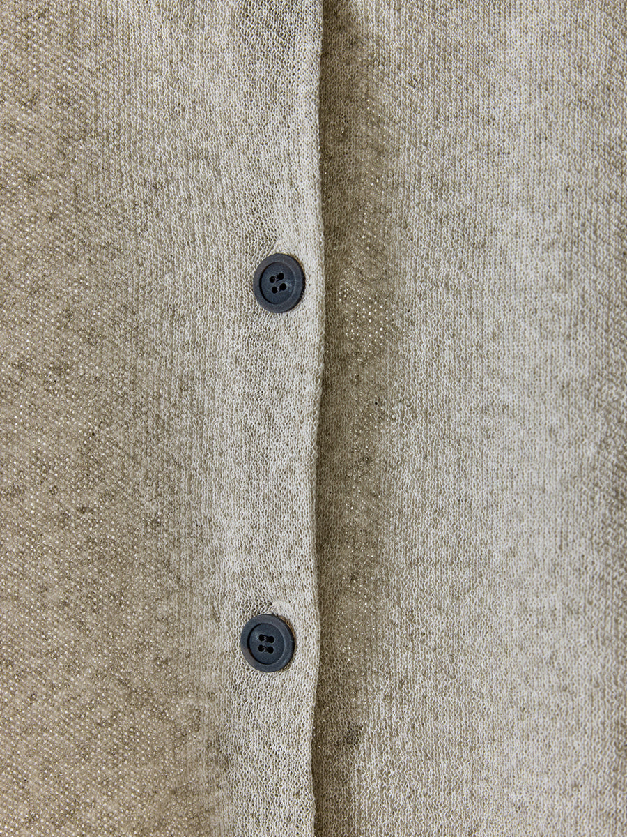 YENN LINEN SHEER VEST Y262-91061