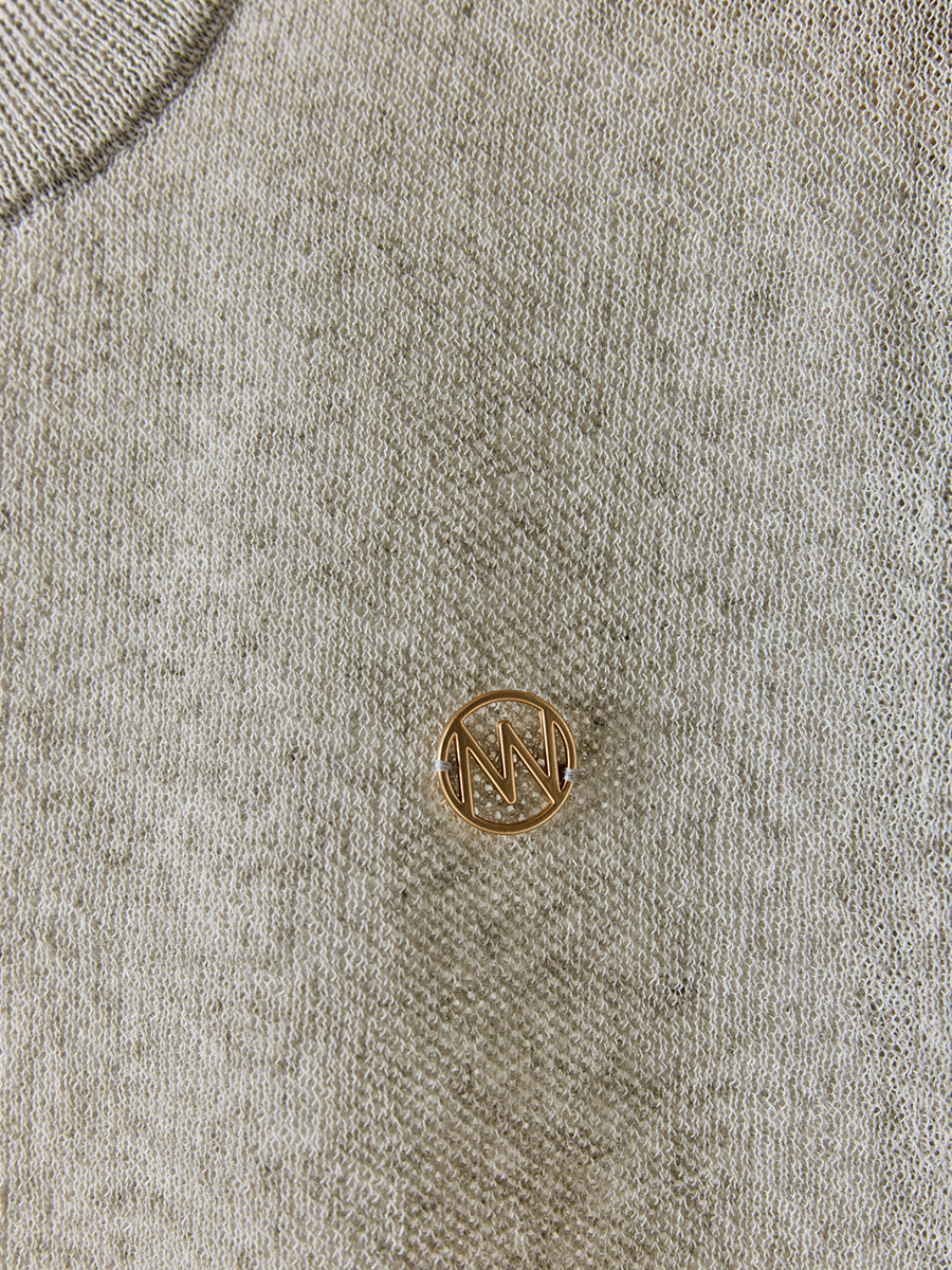 YENN LINEN SHEER VEST Y262-91061