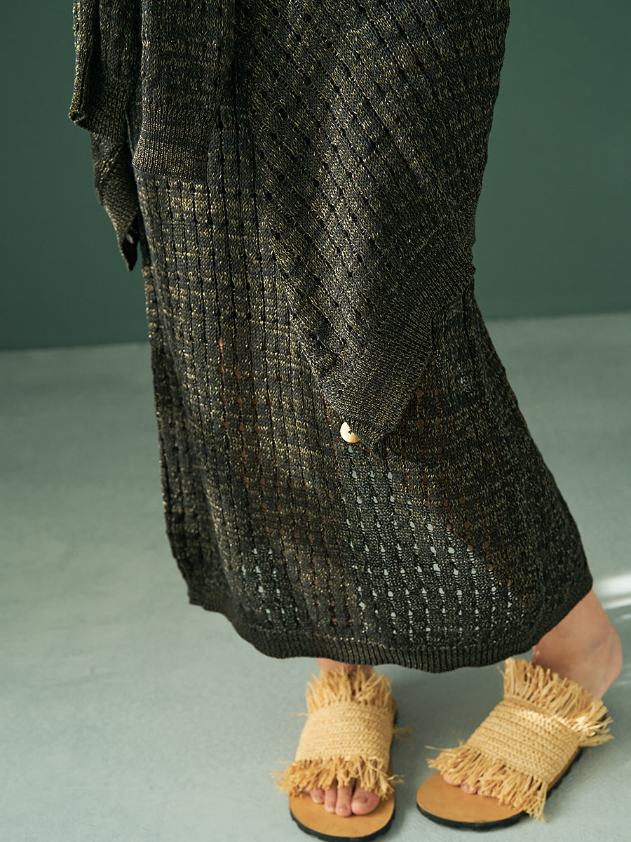 【予約販売】YENN OPENWORK KNIT OP Y262-92063