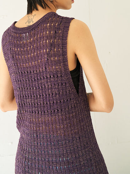 【予約販売】YENN OPENWORK KNIT OP Y262-92063
