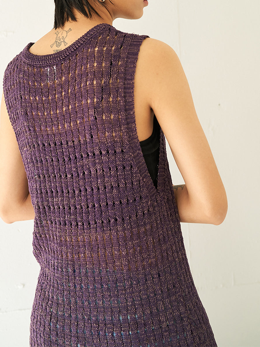 【予約販売】YENN OPENWORK KNIT OP Y262-92063