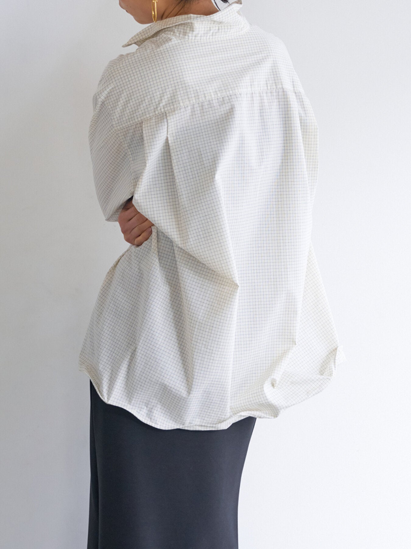 【予約販売】YENN WIRED OVER SHIRT Y263-11093