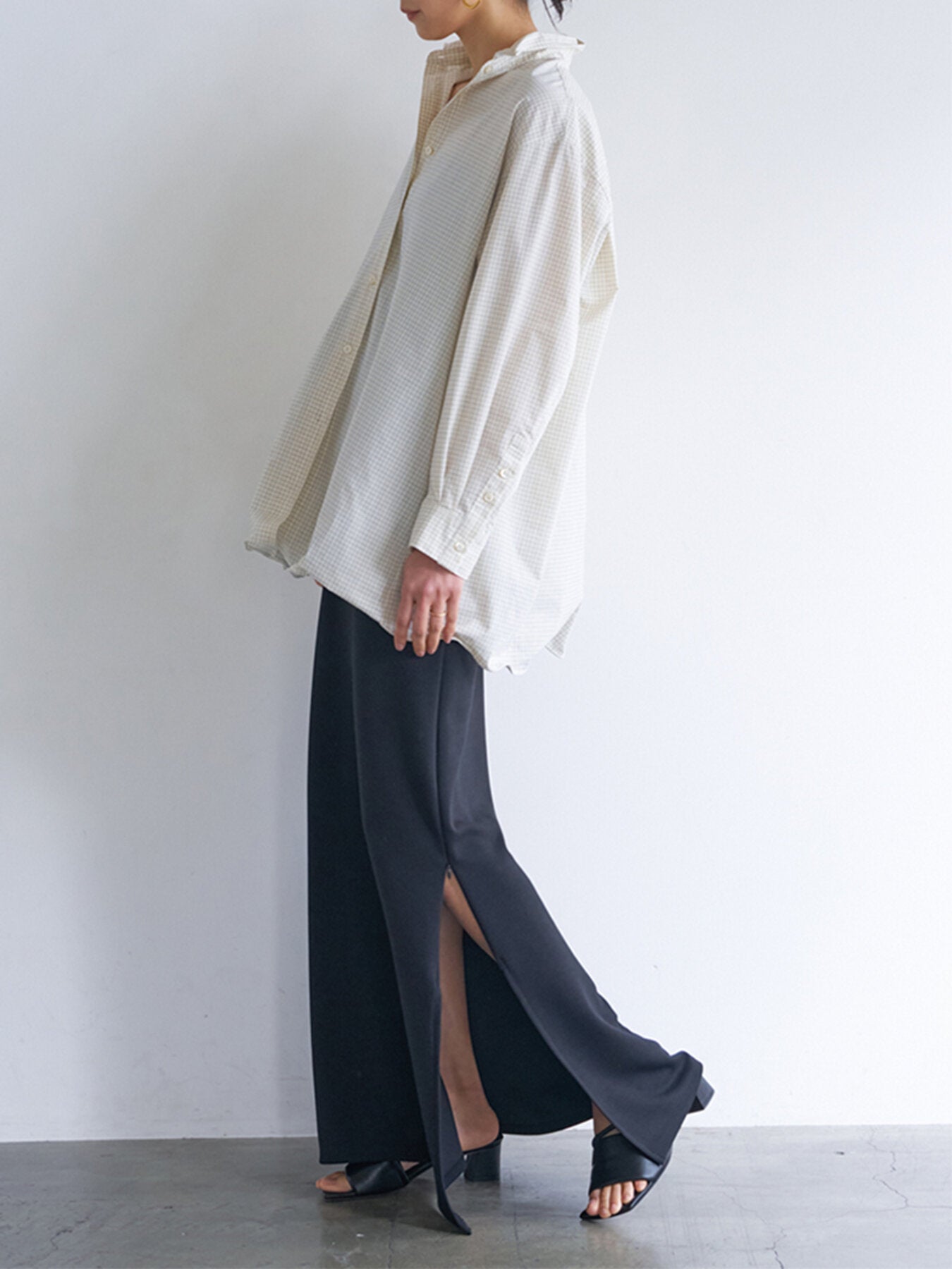 【予約販売】YENN WIRED OVER SHIRT Y263-11093