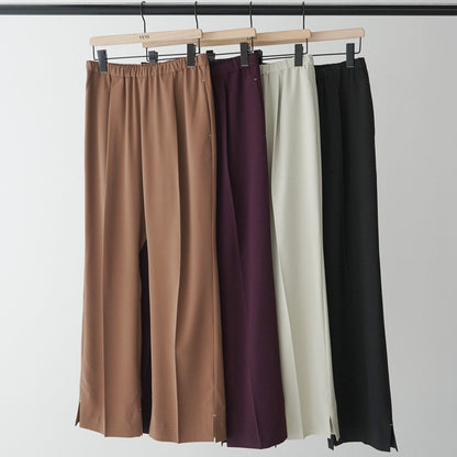 【予約販売】YENN SIDE SLIT SLACKS Y263-31107-2