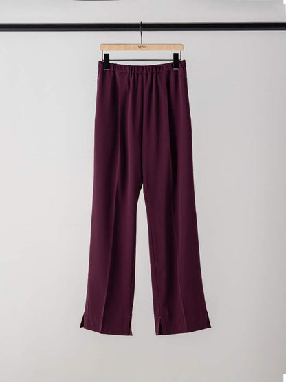 【予約販売】YENN SIDE SLIT SLACKS Y263-31107-2