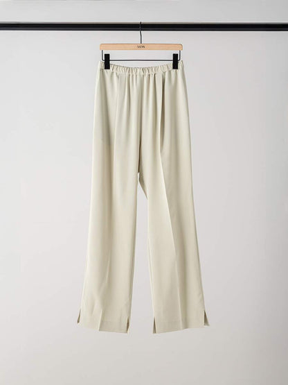 【予約販売】YENN SIDE SLIT SLACKS Y263-31107-2