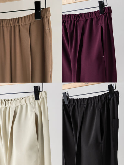 【予約販売】YENN SIDE SLIT SLACKS Y263-31107-2