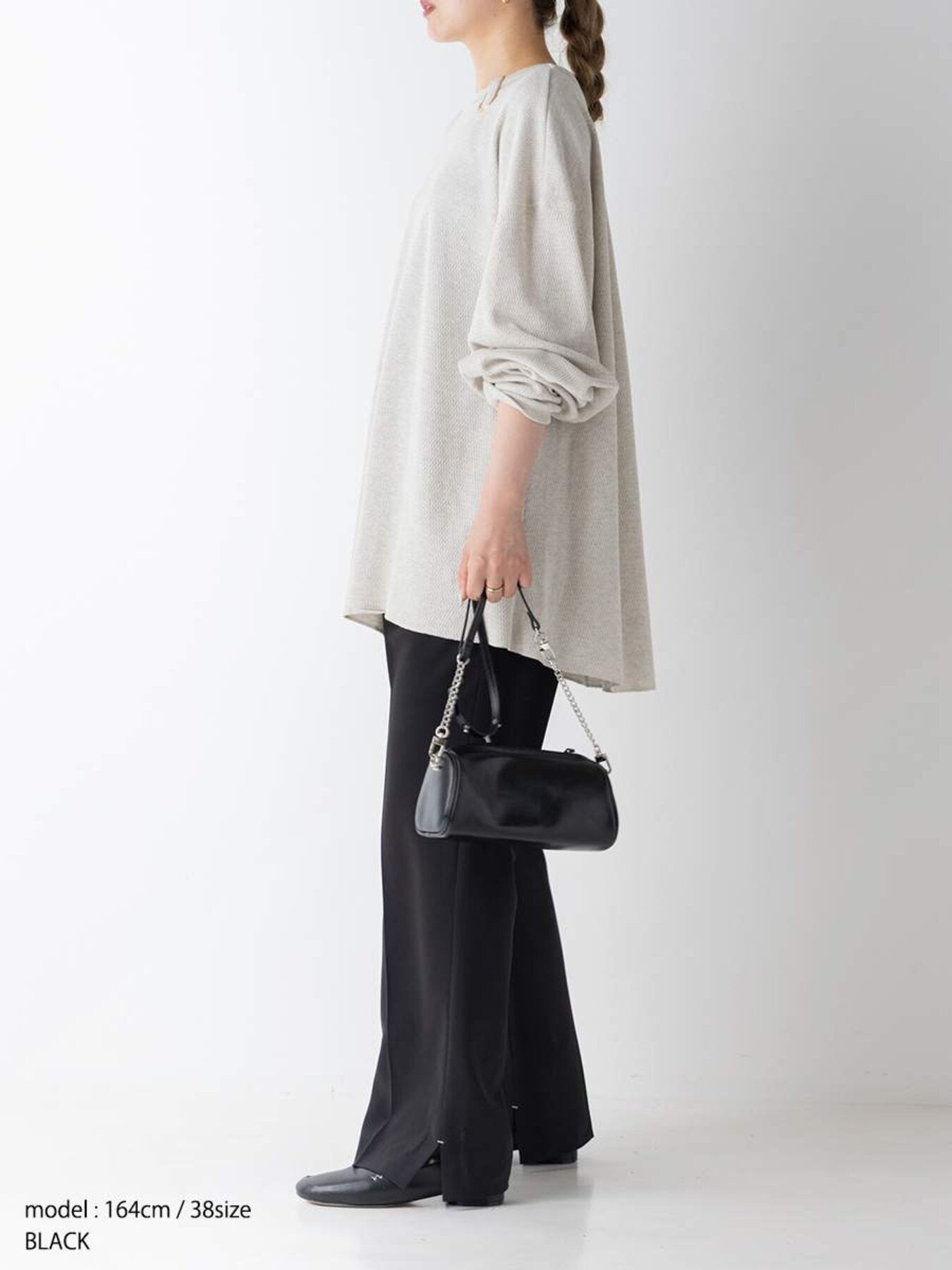 【予約販売】YENN SIDE SLIT SLACKS Y263-31107-2
