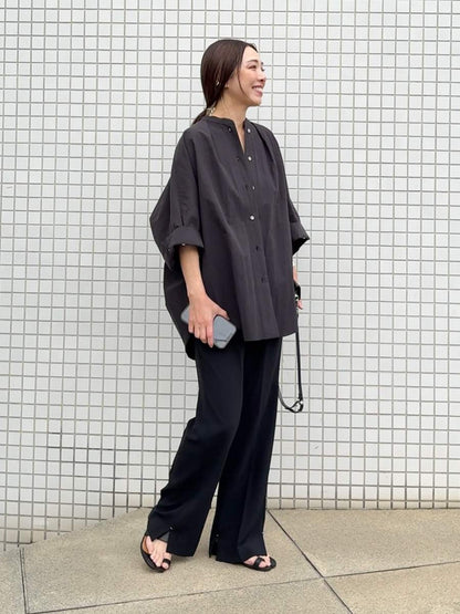 【予約販売】YENN SIDE SLIT SLACKS Y263-31107-2
